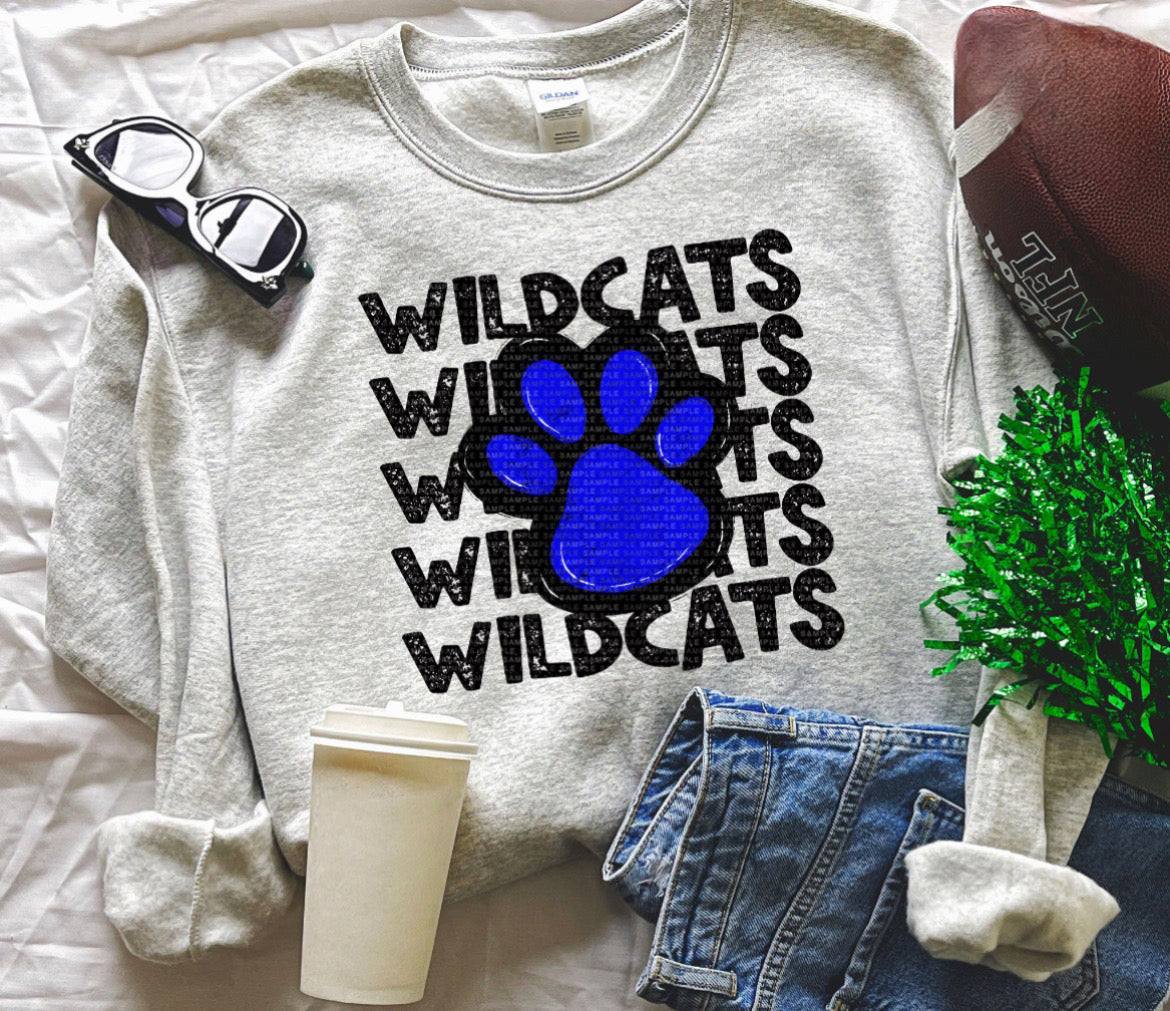 Wildcats repeat sweatshirt